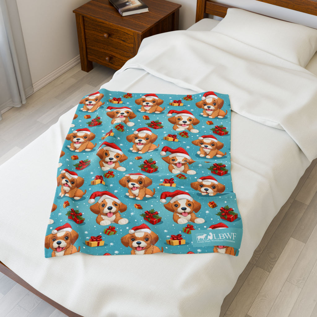 Santa Paws Dog Blanket