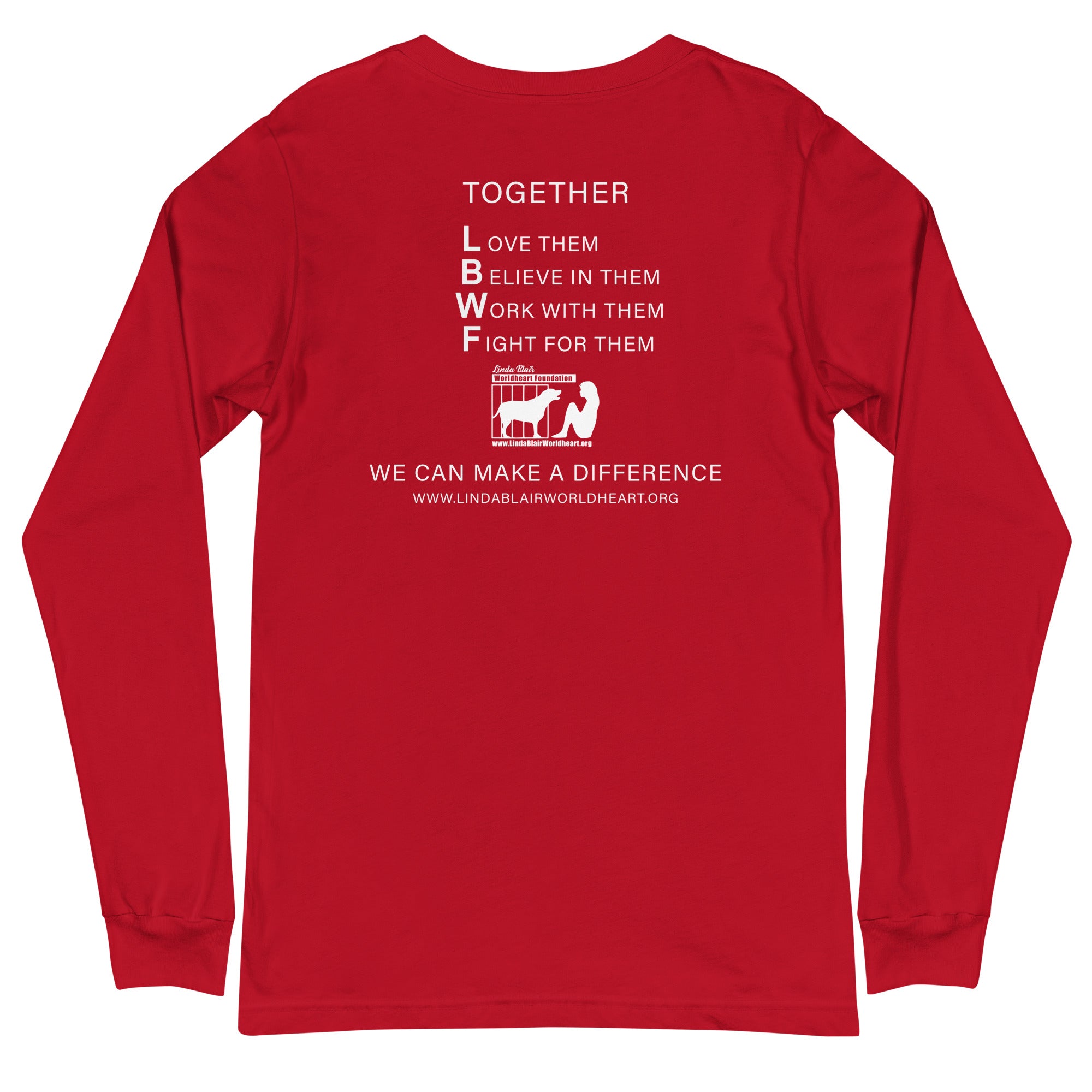 LBWF Rescue Long Sleeve Shirts – Linda Blair Worldheart Store